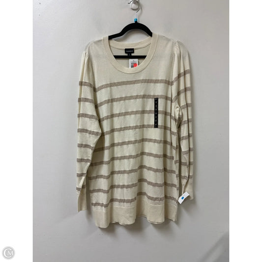 Sweater By Torrid In Cream, Size: 2x