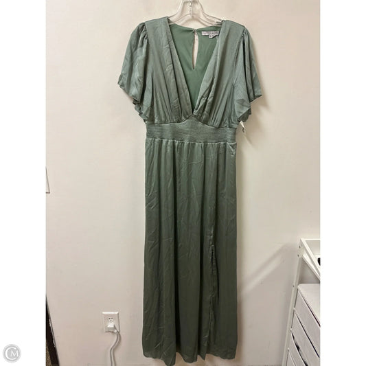 Dress Casual Maxi By Baltic Born In Green, Size: Xl