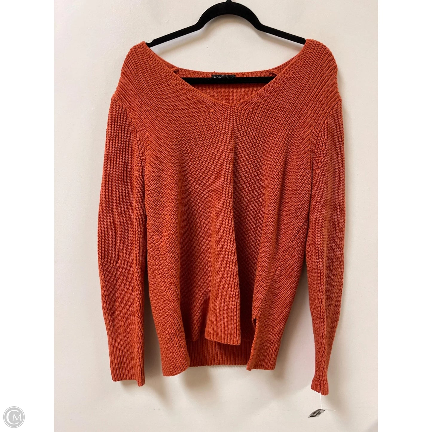 Sweater By J. Crew In Orange, Size: L