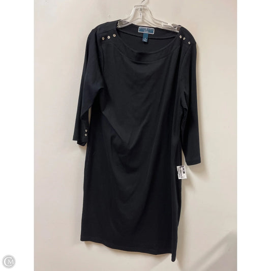 Dress Casual Short By Karen Scott In Black, Size: 1x