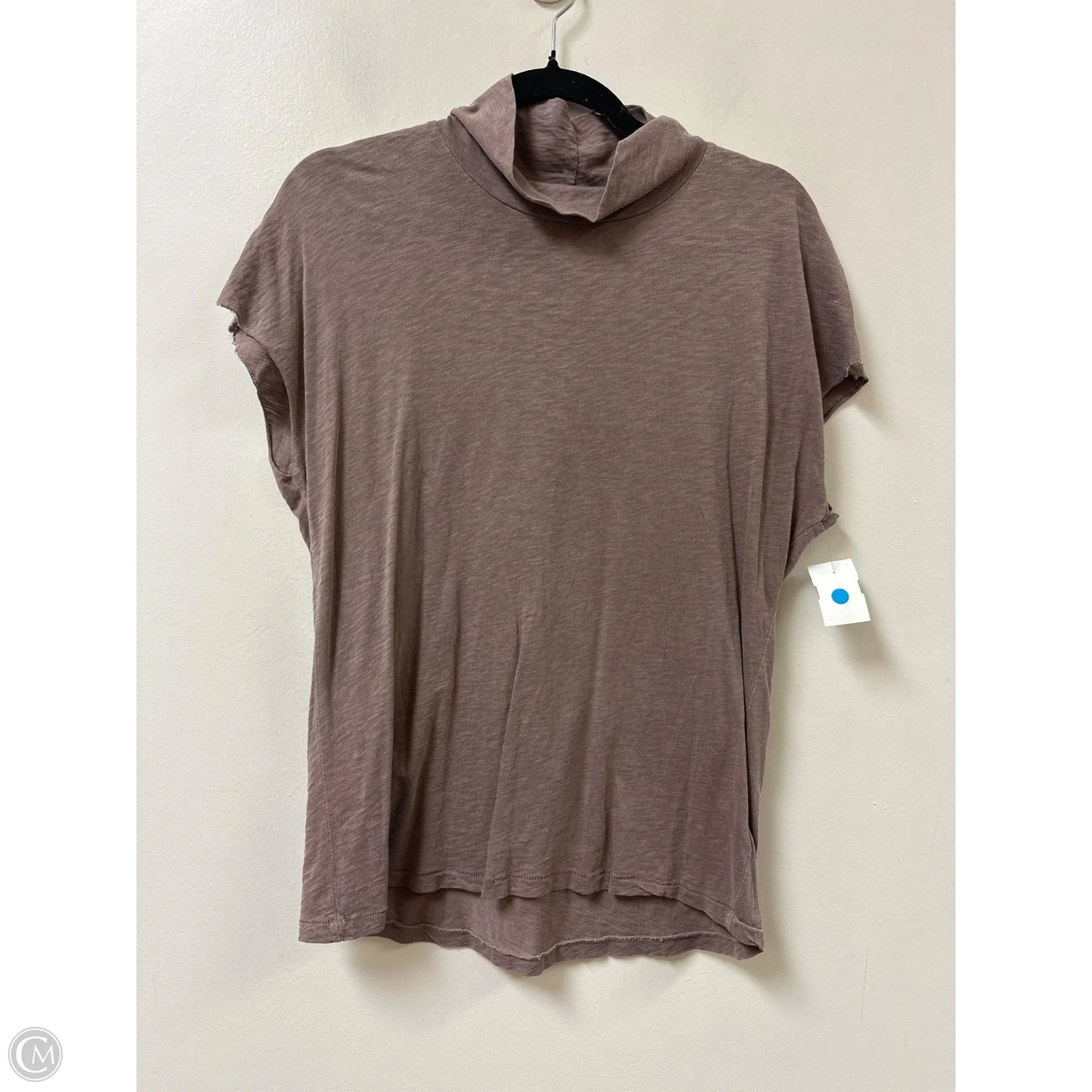 Top Short Sleeve By Stateside In Brown, Size: S