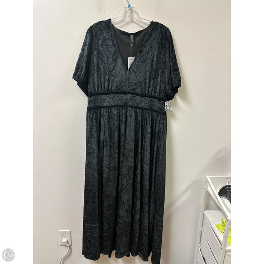 Dress Casual Maxi By Torrid In Black, Size: 1x