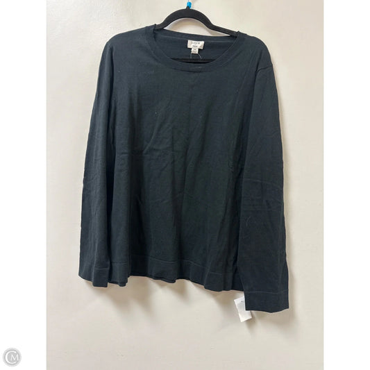 Sweater By J. Crew In Black, Size: 3x