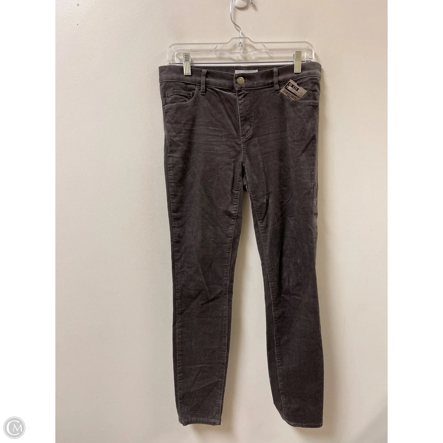 Pants Corduroy By Loft In Grey, Size: 4