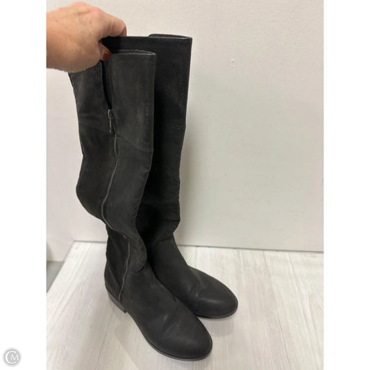 Boots Knee Flats By Mia In Grey, Size: 7.5