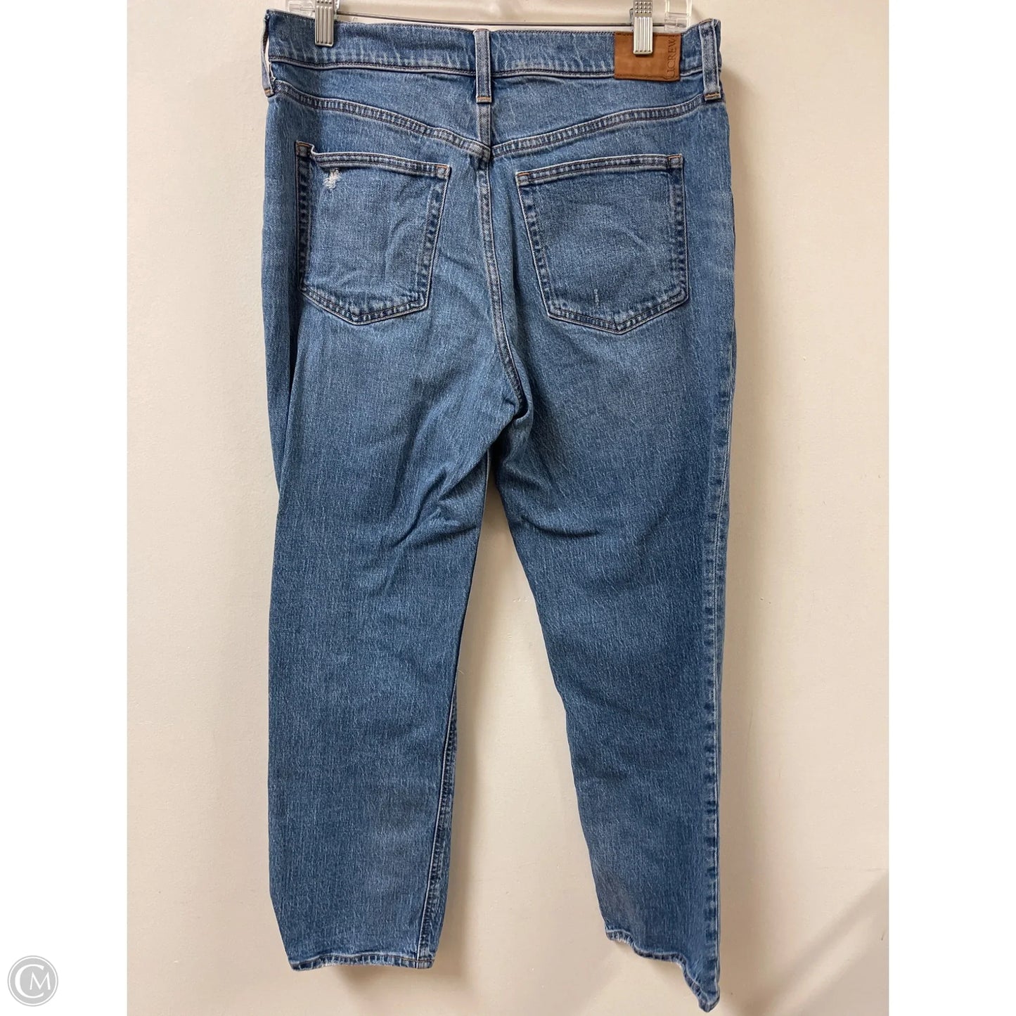 Jeans Straight By J. Crew In Blue Denim, Size: 8