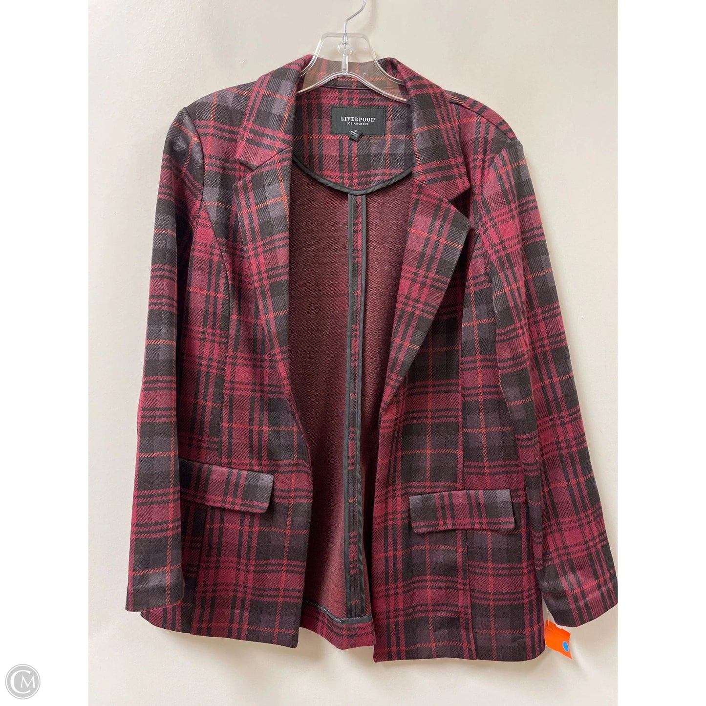 Blazer By Liverpool In Black & Red, Size: S