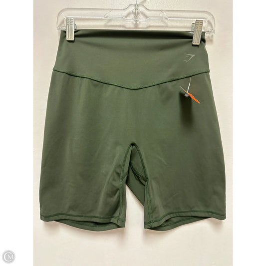 Athletic Shorts By Gym Shark In Green, Size: L