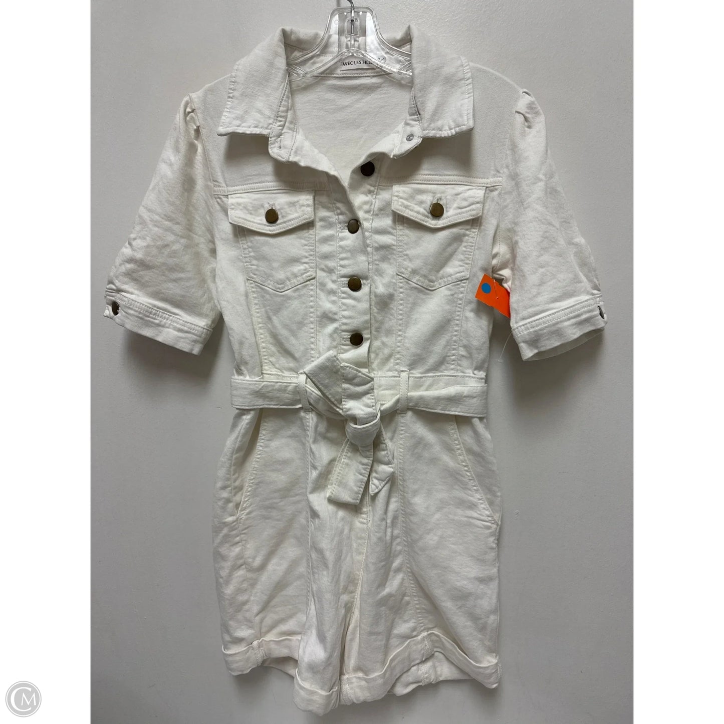 Romper By Avec Les Filles In Cream, Size: S