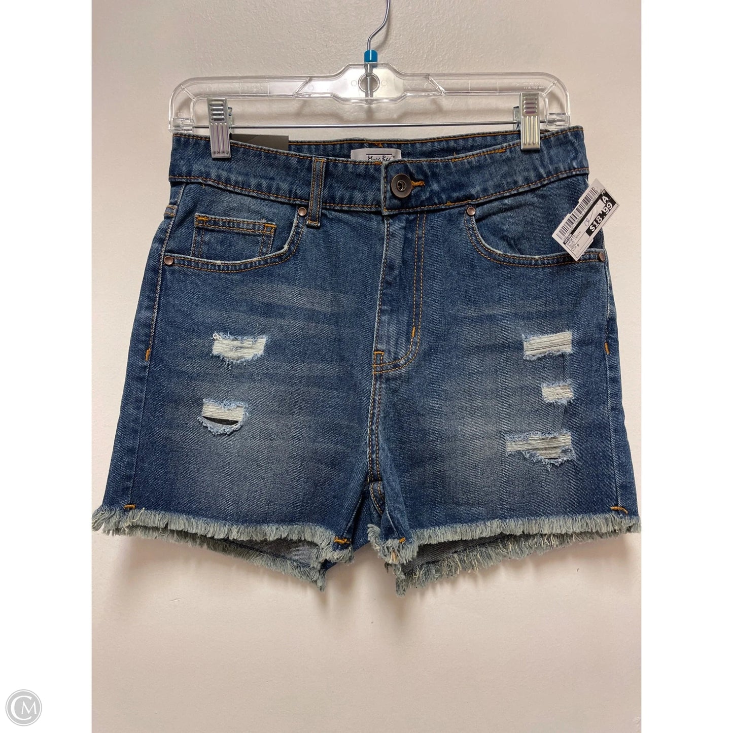 Shorts By Myra In Blue Denim, Size: 8