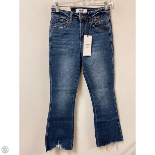 Jeans Flared By Micas In Blue Denim, Size: 2