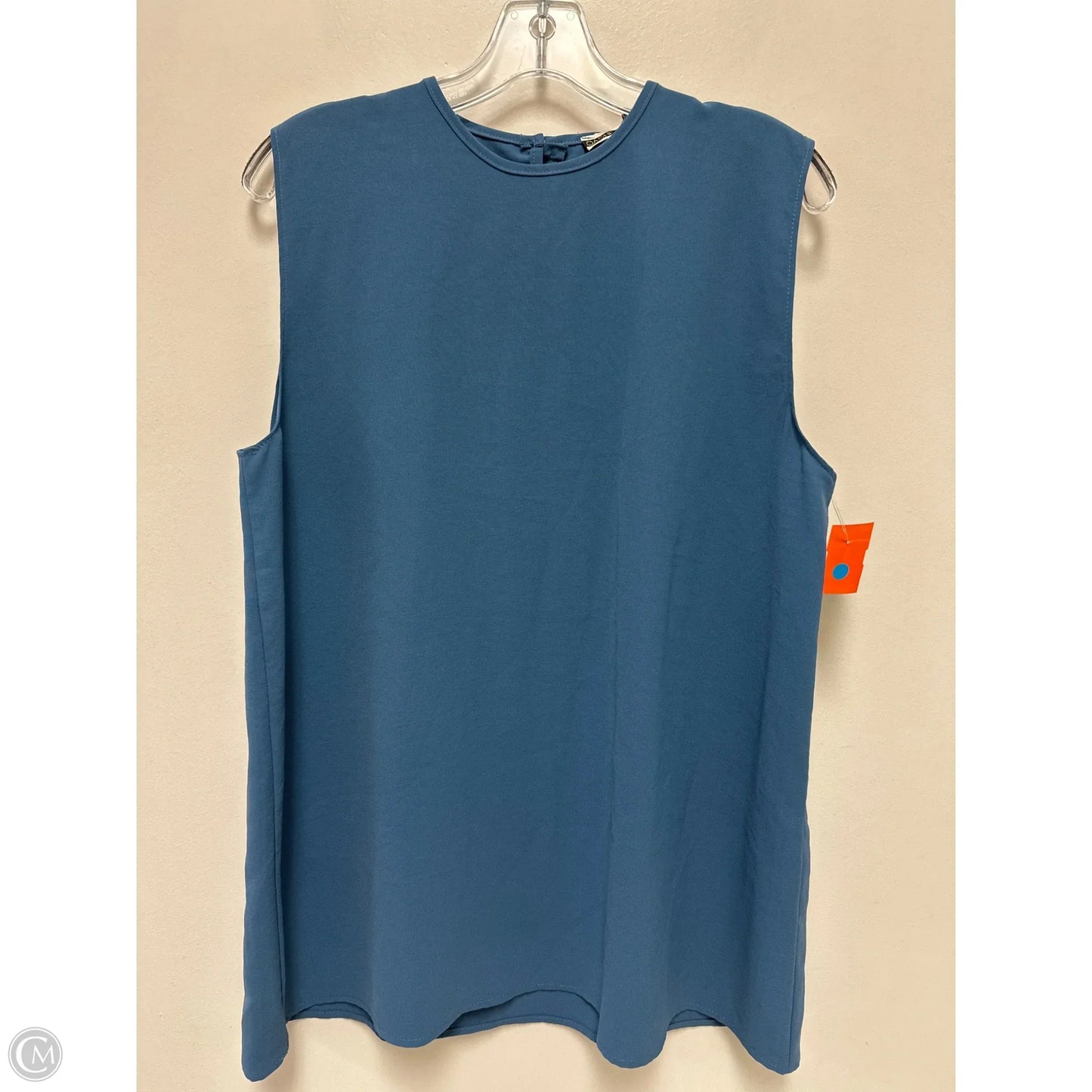 Top Sleeveless By Clothes Mentor In Blue, Size: Xl
