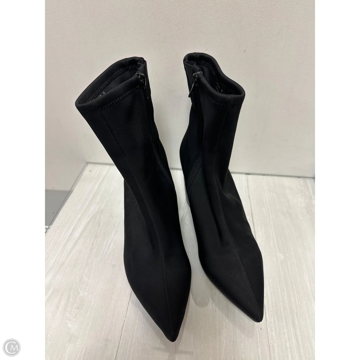 Boots Ankle Heels By Jeffrey Campbell In Black, Size: 9