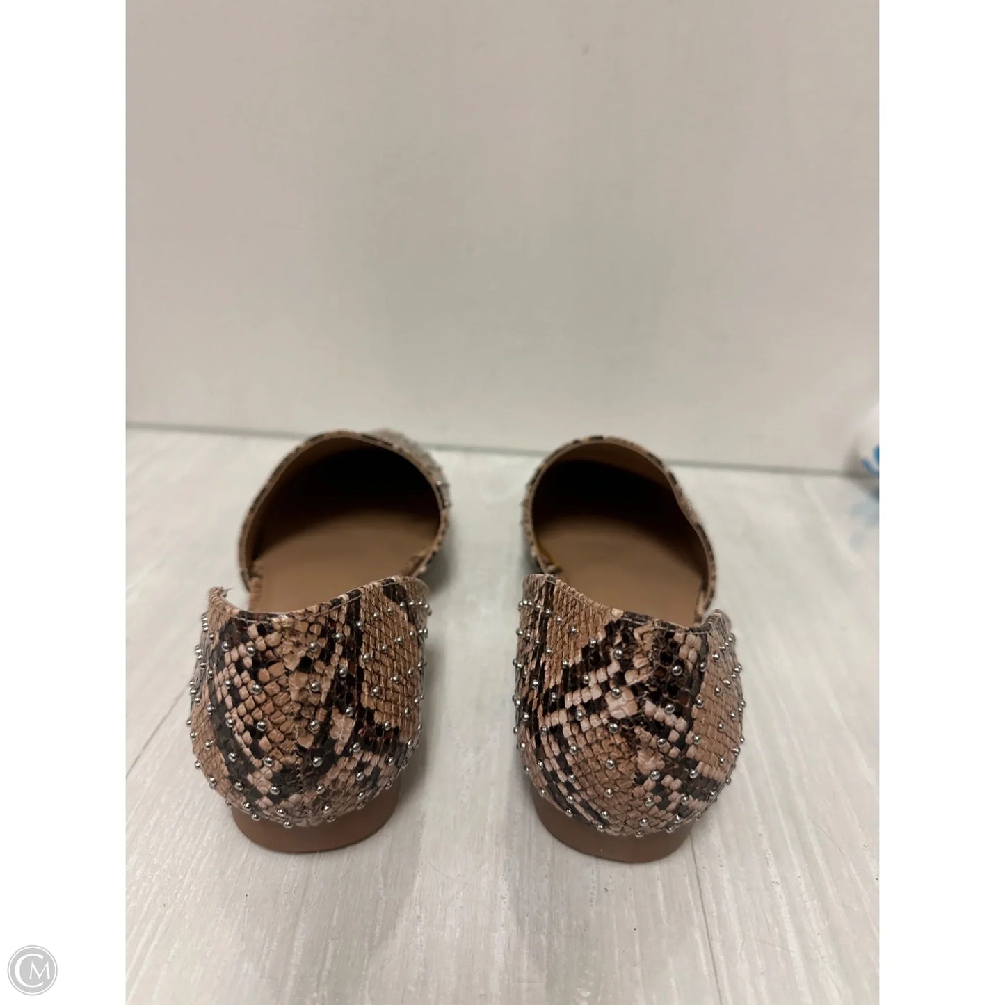 Shoes Flats By Steve Madden In Snakeskin Print, Size: 8.5