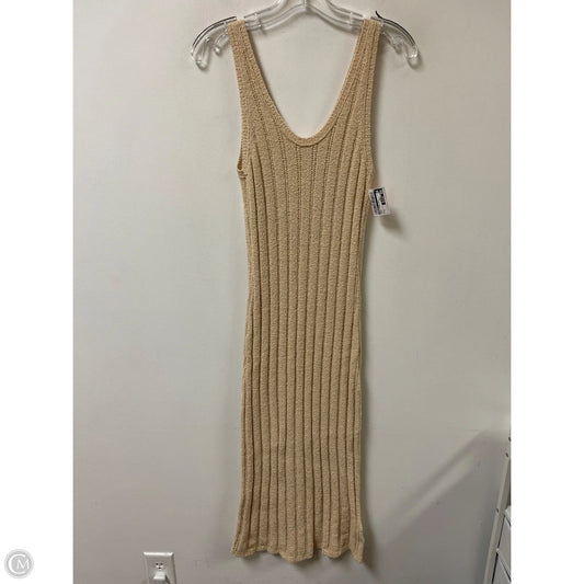 Dress Casual Maxi By Madewell In Cream, Size: M