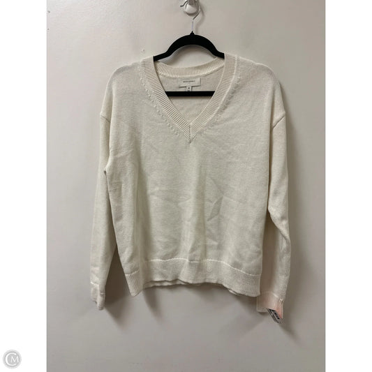 Sweater By Banana Republic In White, Size: M