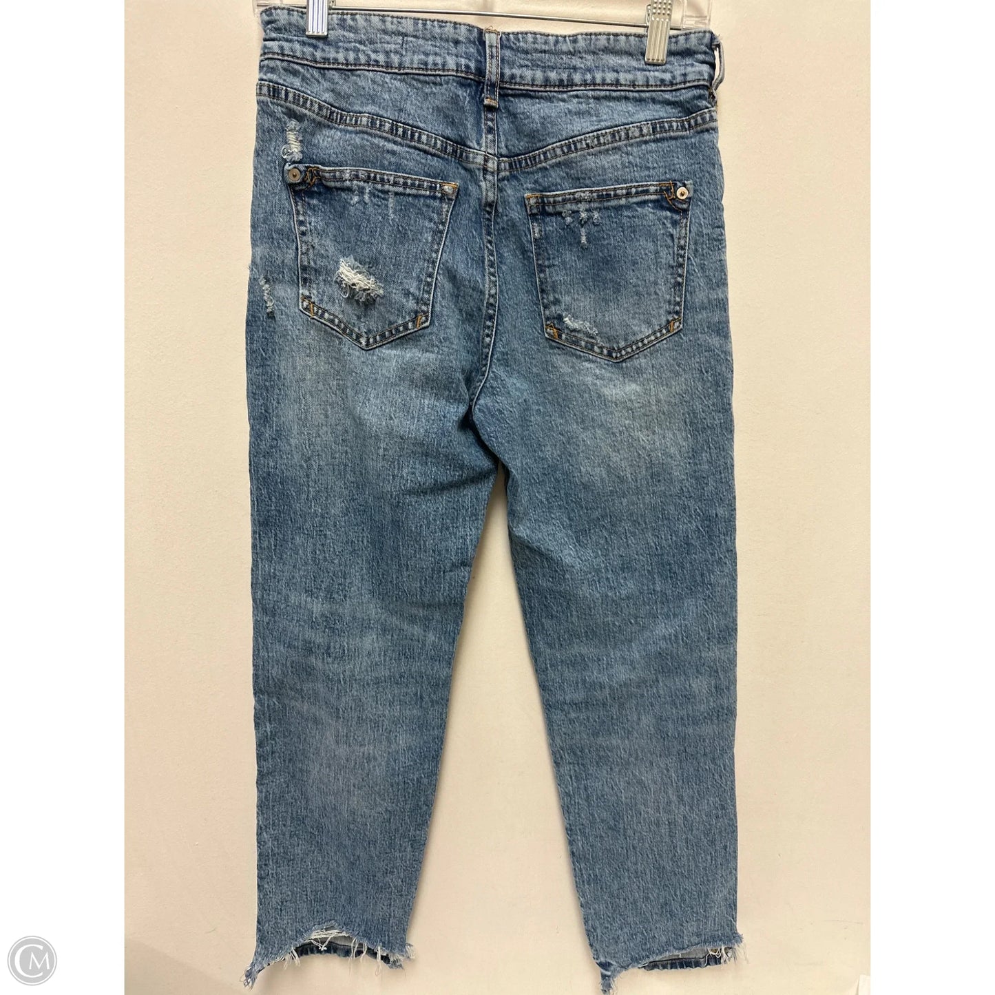 Jeans Straight By Pilcro In Blue Denim, Size: 2