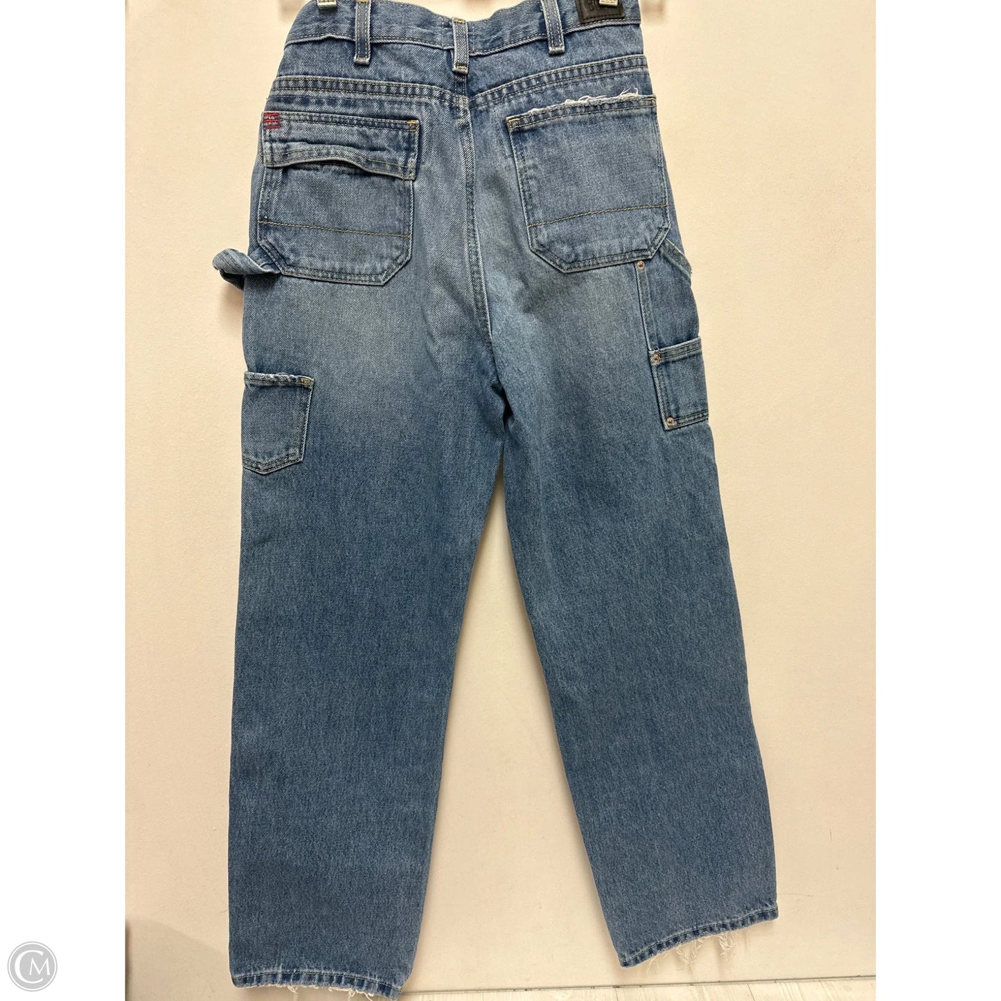 Jeans Straight By Bdg In Blue Denim, Size: 4