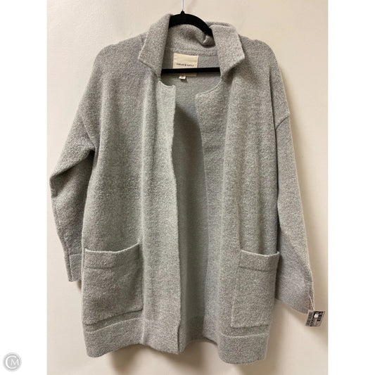 Sweater Cardigan By Thread And Supply In Grey, Size: Xs
