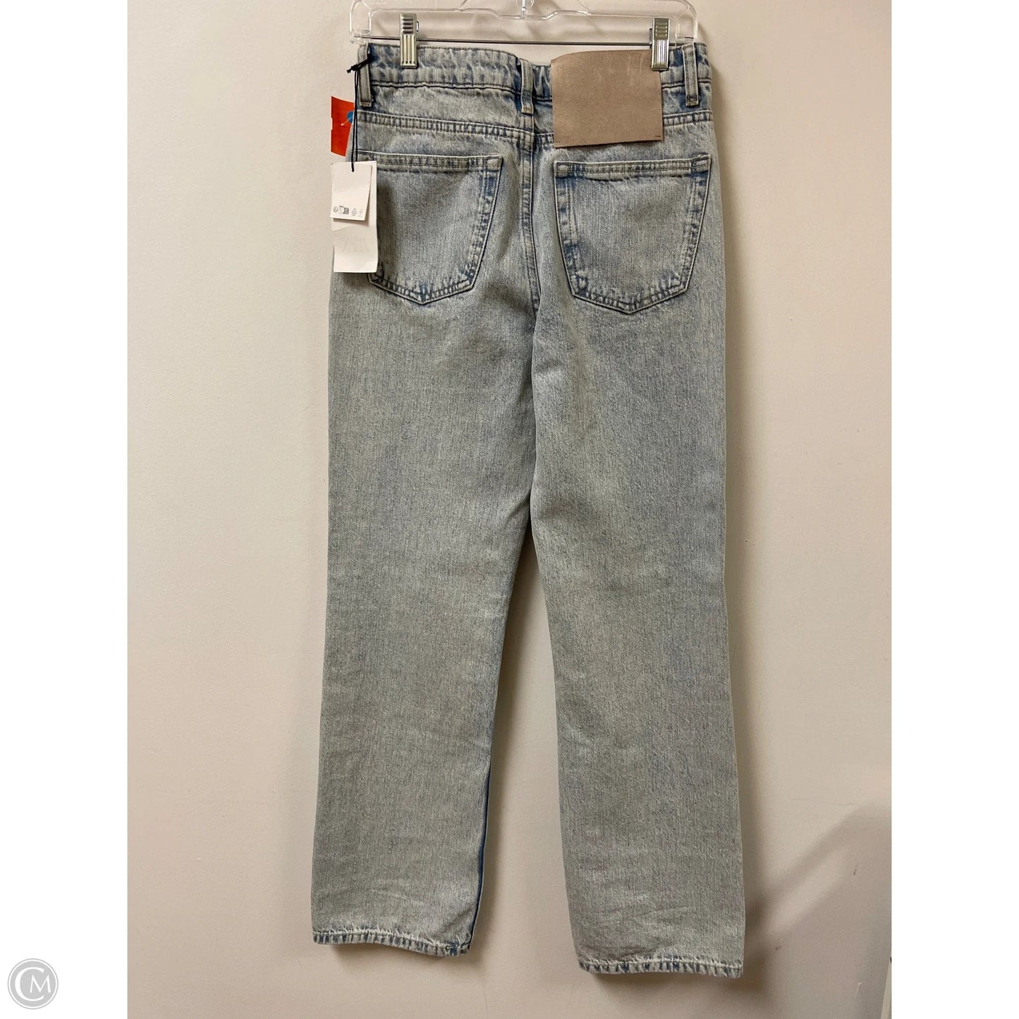 Jeans Wide Leg By Zara In Blue Denim, Size: 2