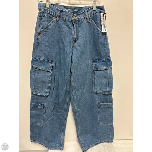 Jeans Wide Leg By Old Navy In Blue Denim, Size: 6