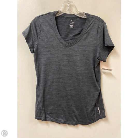 Athletic Top Short Sleeve By Clothes Mentor In Grey, Size: S