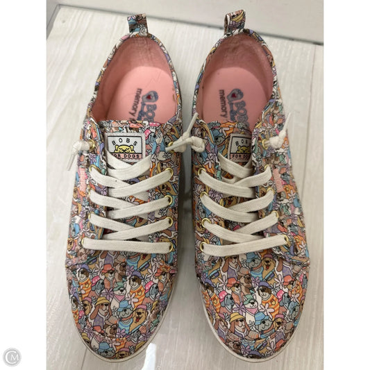 Shoes Sneakers By Bobs In Multi-colored, Size: 10