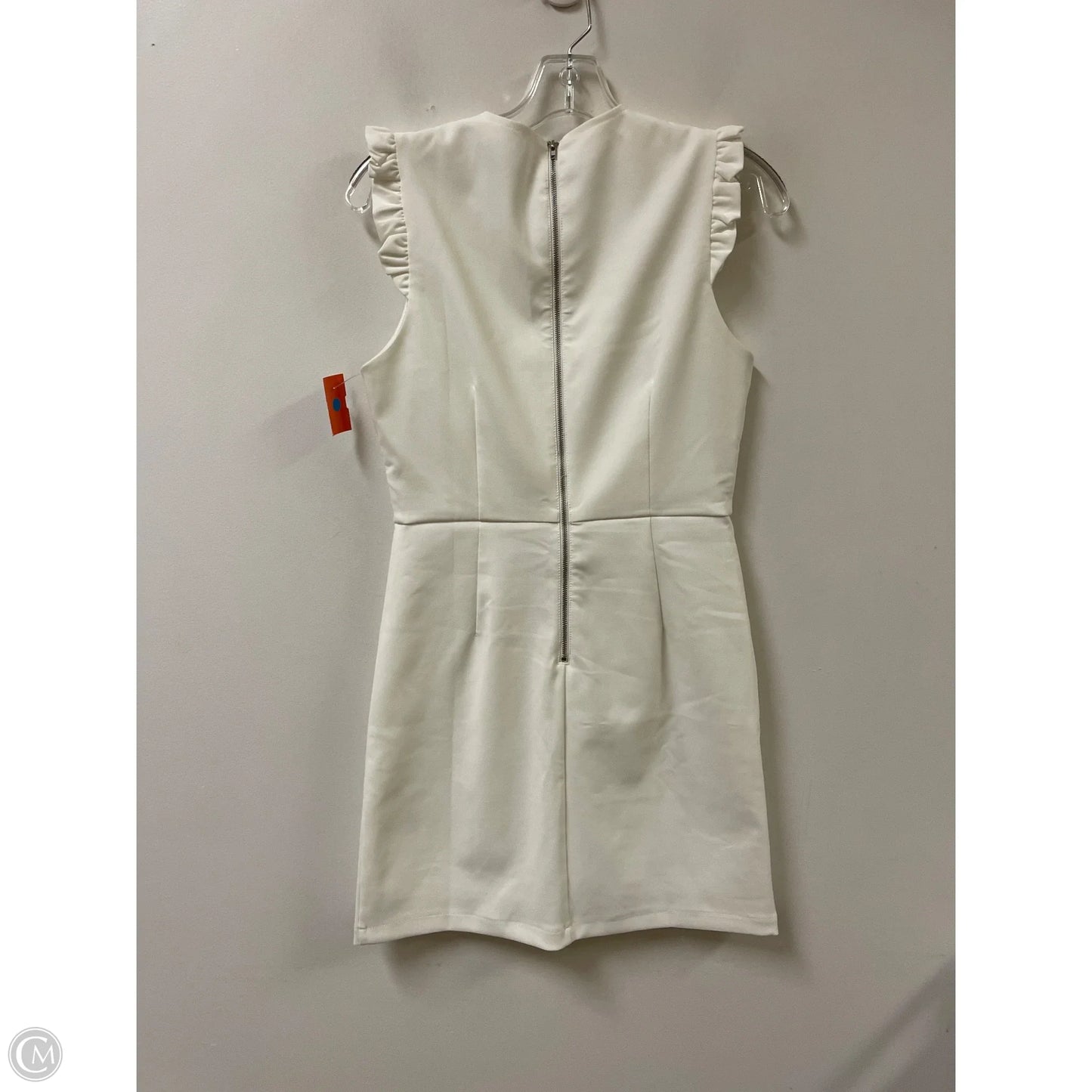 Dress Casual Short By She + Sky In White, Size: M