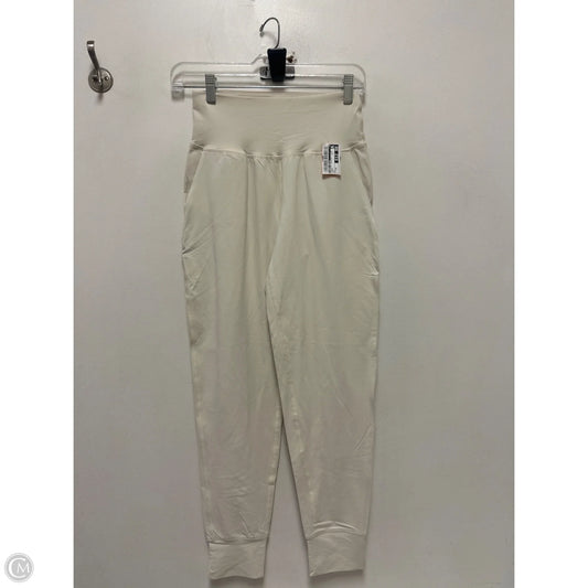 Athletic Leggings By Under Armour In Cream, Size: Xs