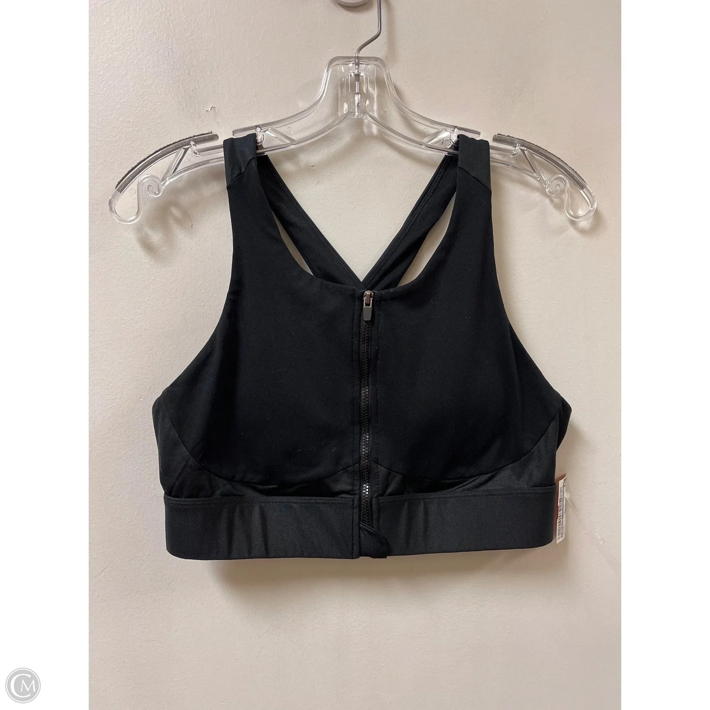 Athletic Bra By Fabletics In Black, Size: M