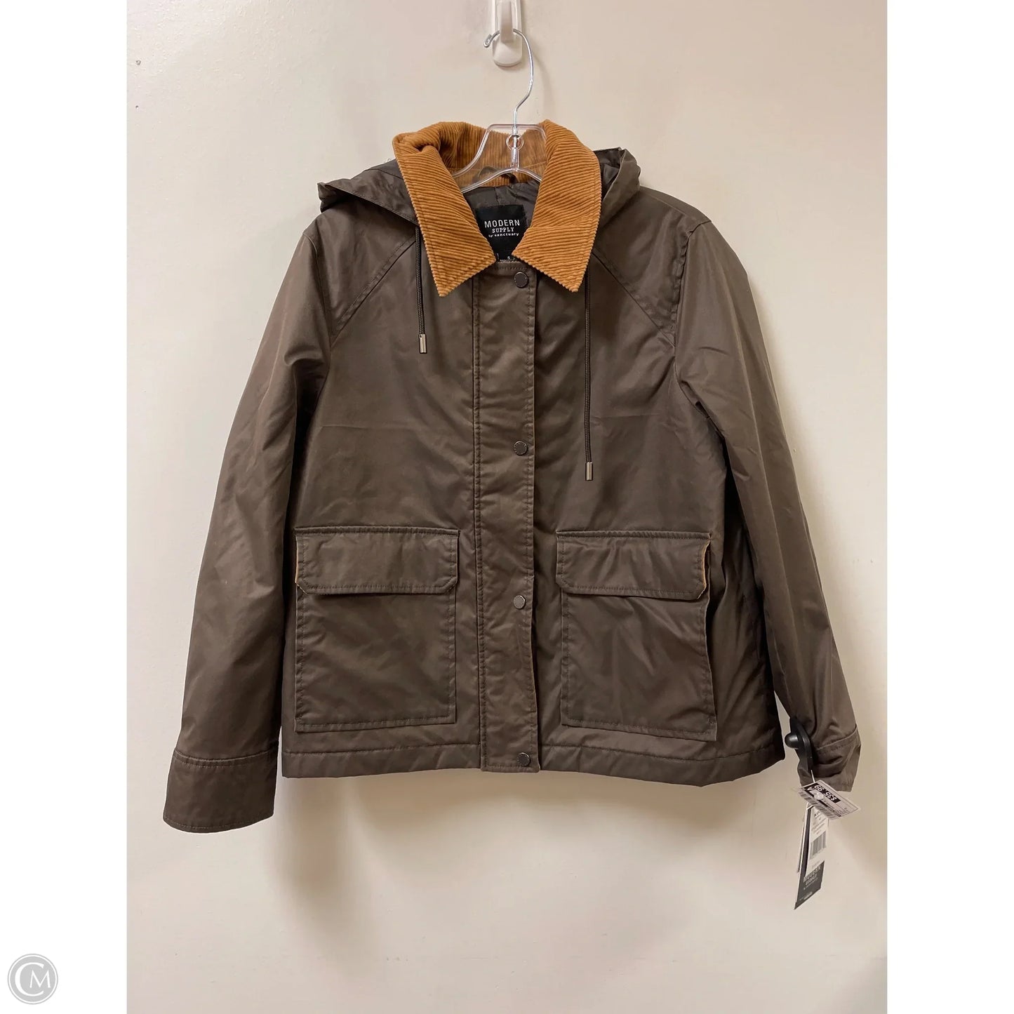 Jacket Puffer & Quilted By Sanctuary In Brown, Size: S