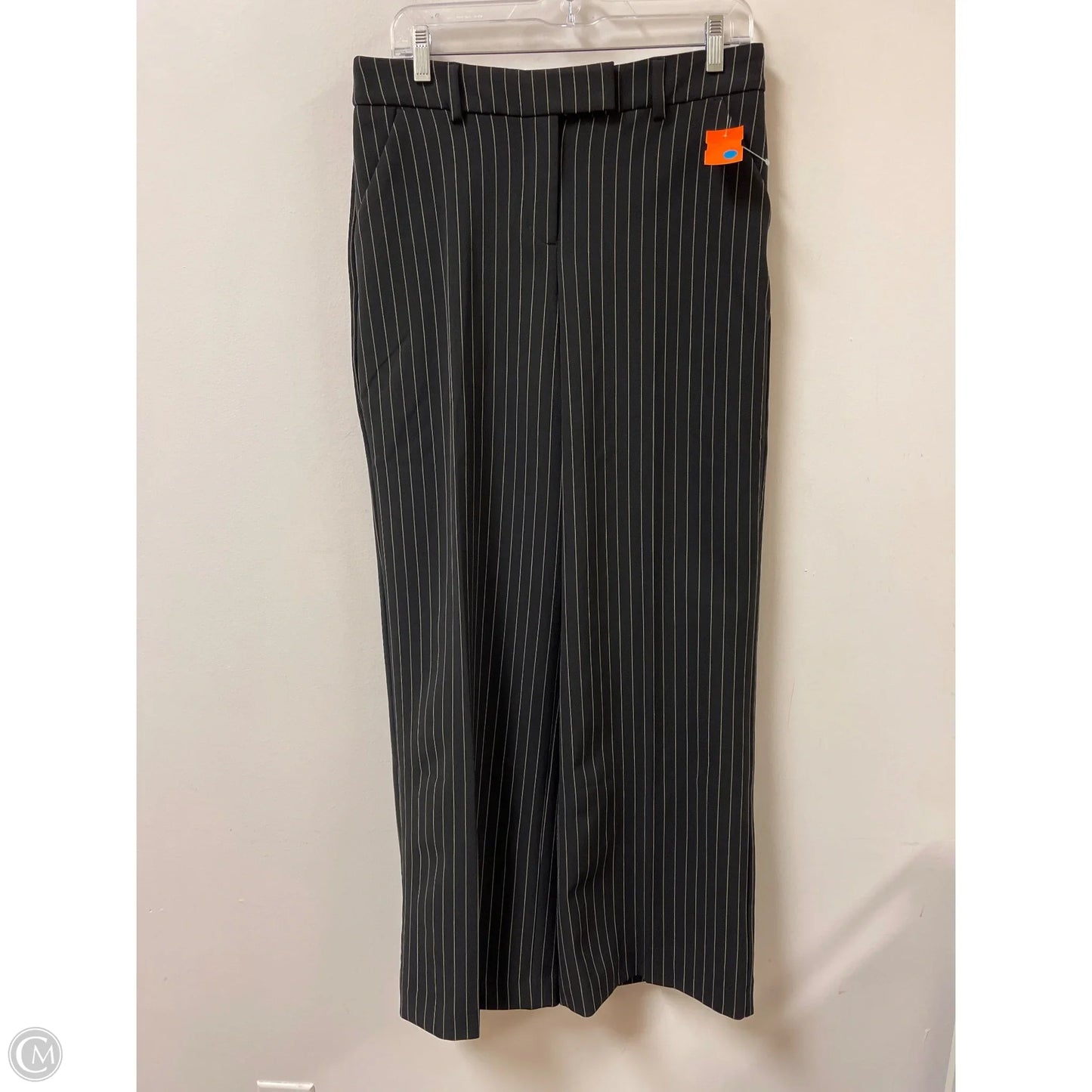 Pants Wide Leg By Express In Black & Cream, Size: 8
