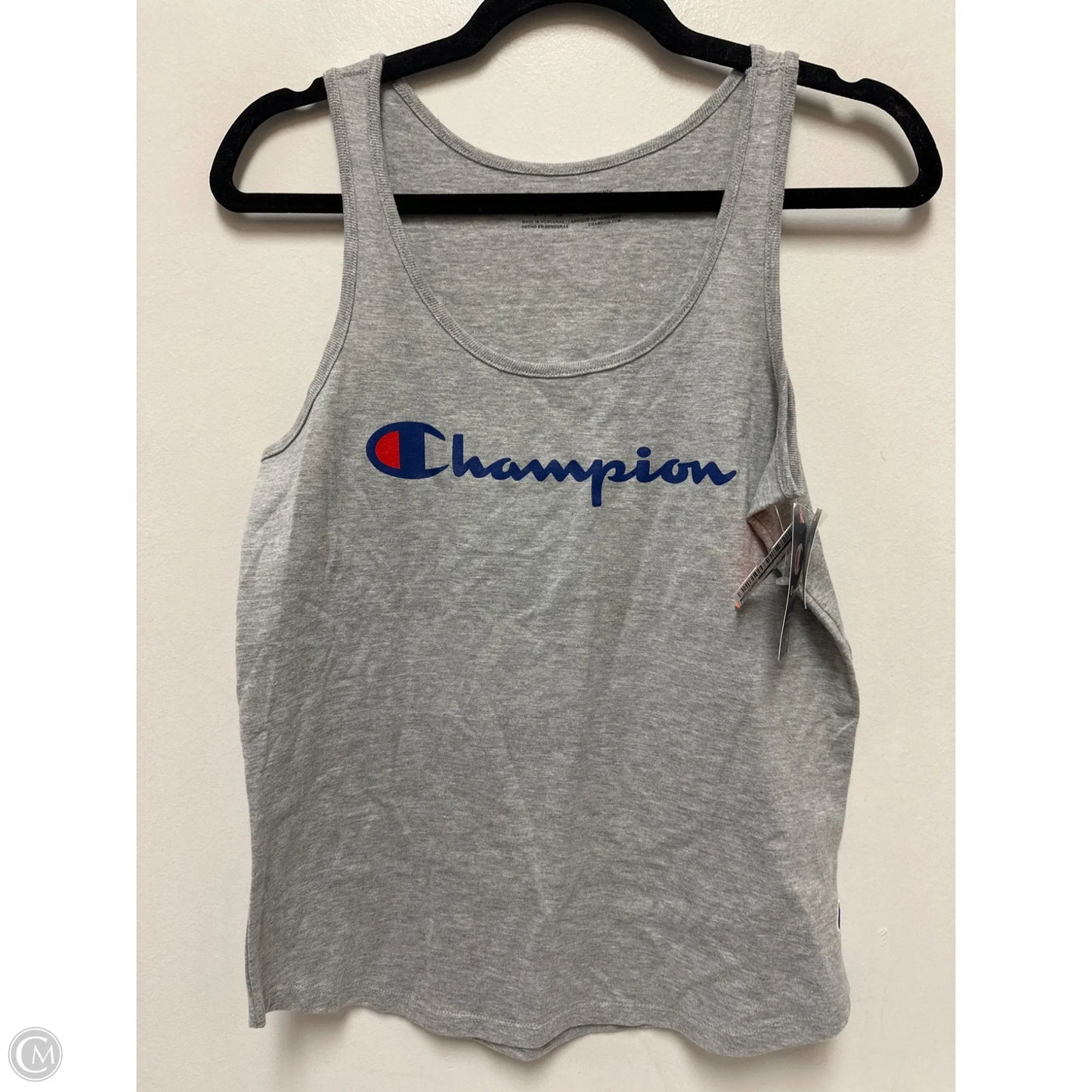 Athletic Tank Top By Champion In Grey, Size: S