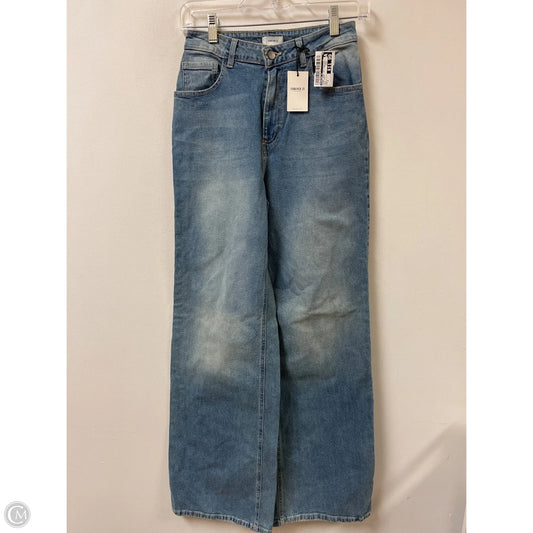 Jeans Wide Leg By Forever 21 In Blue Denim, Size: 2
