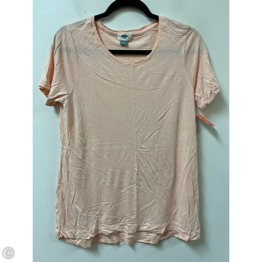 Top Short Sleeve By Old Navy In Pink, Size: M