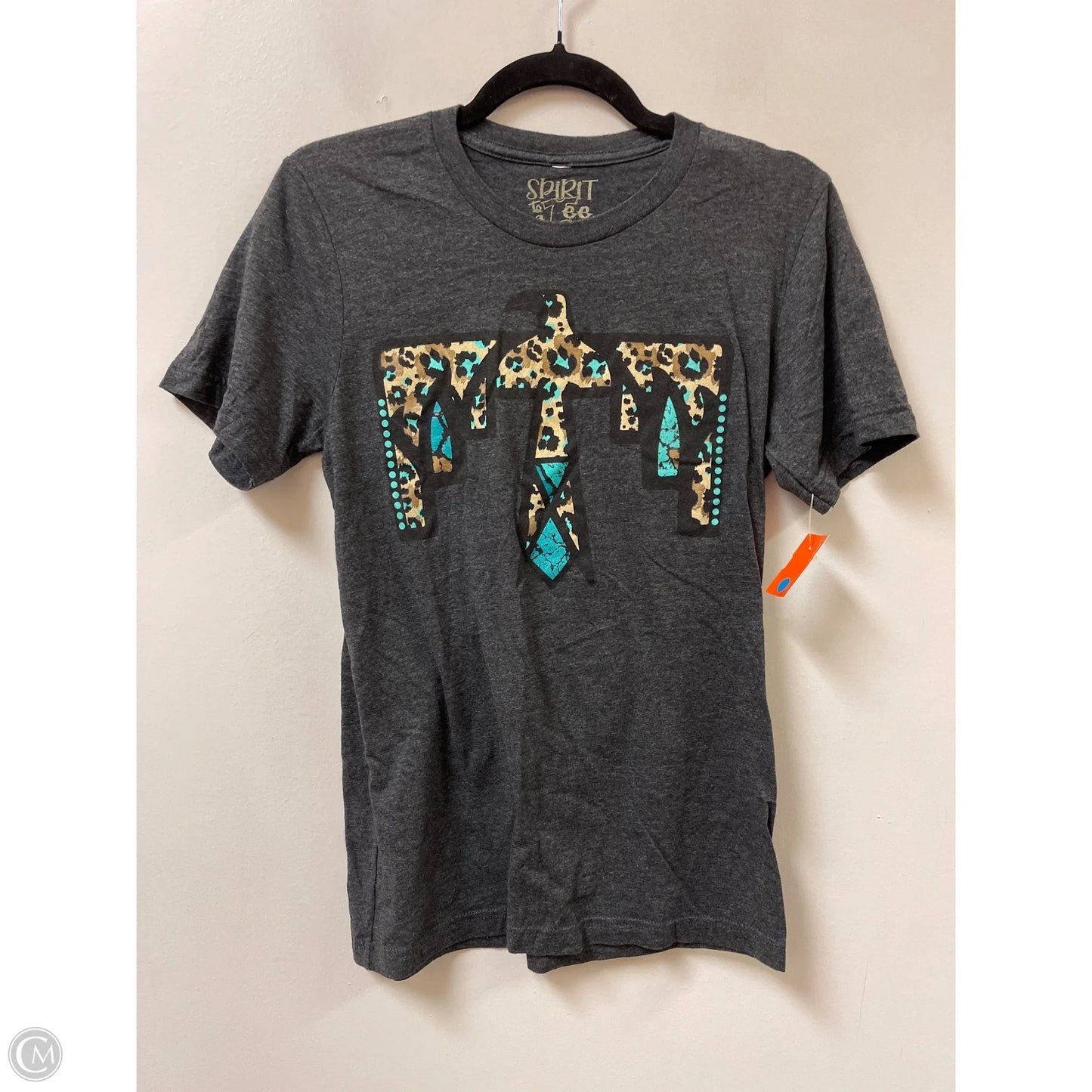 Top Short Sleeve By Clothes Mentor In Grey, Size: S