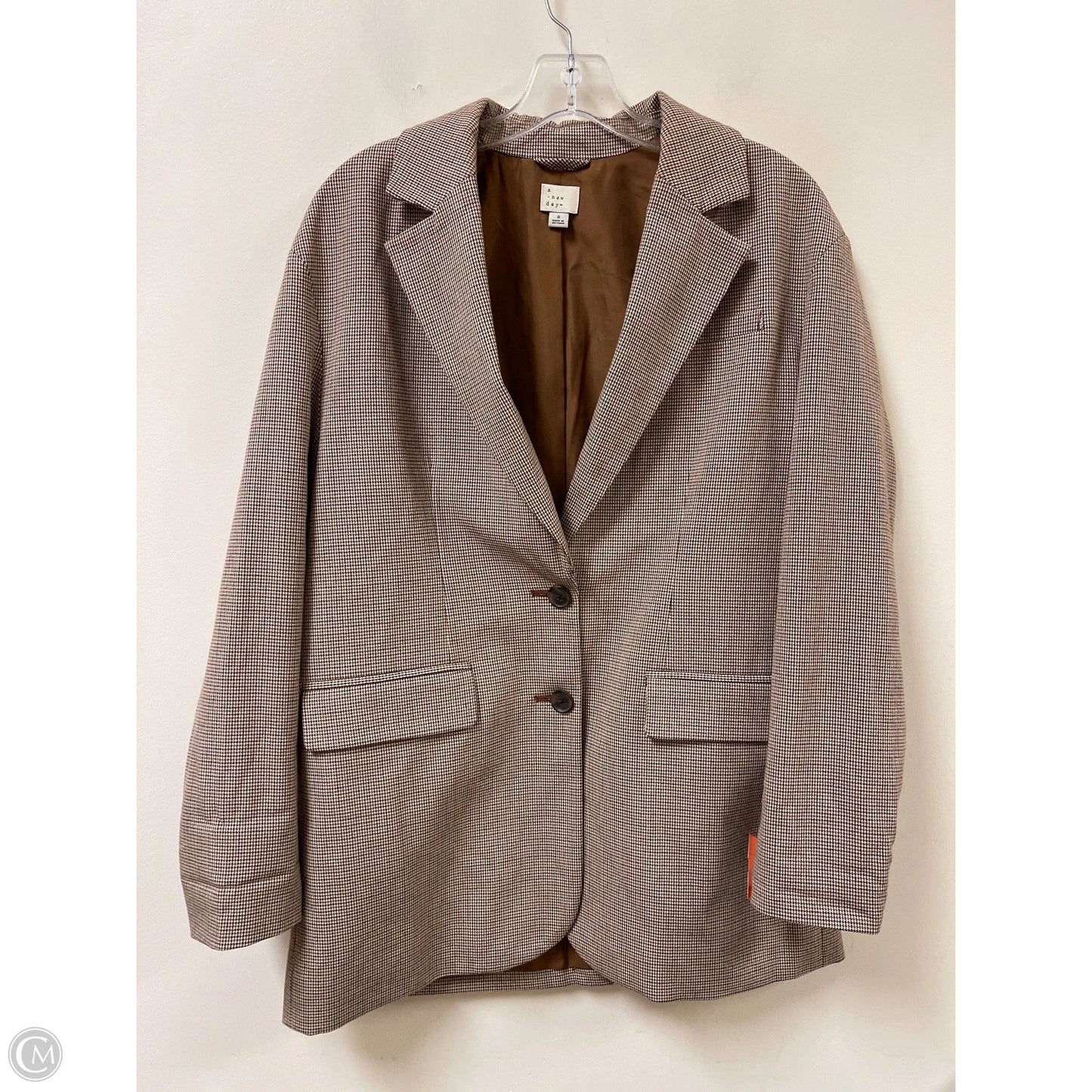 Blazer By A New Day In Black & Brown, Size: S