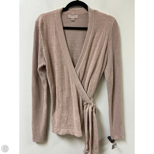 Sweater Cardigan By Barefoot Dreams In Mauve, Size: L