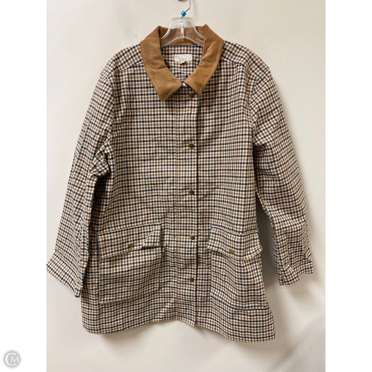 Coat Other By Loft In Brown, Size: 1x