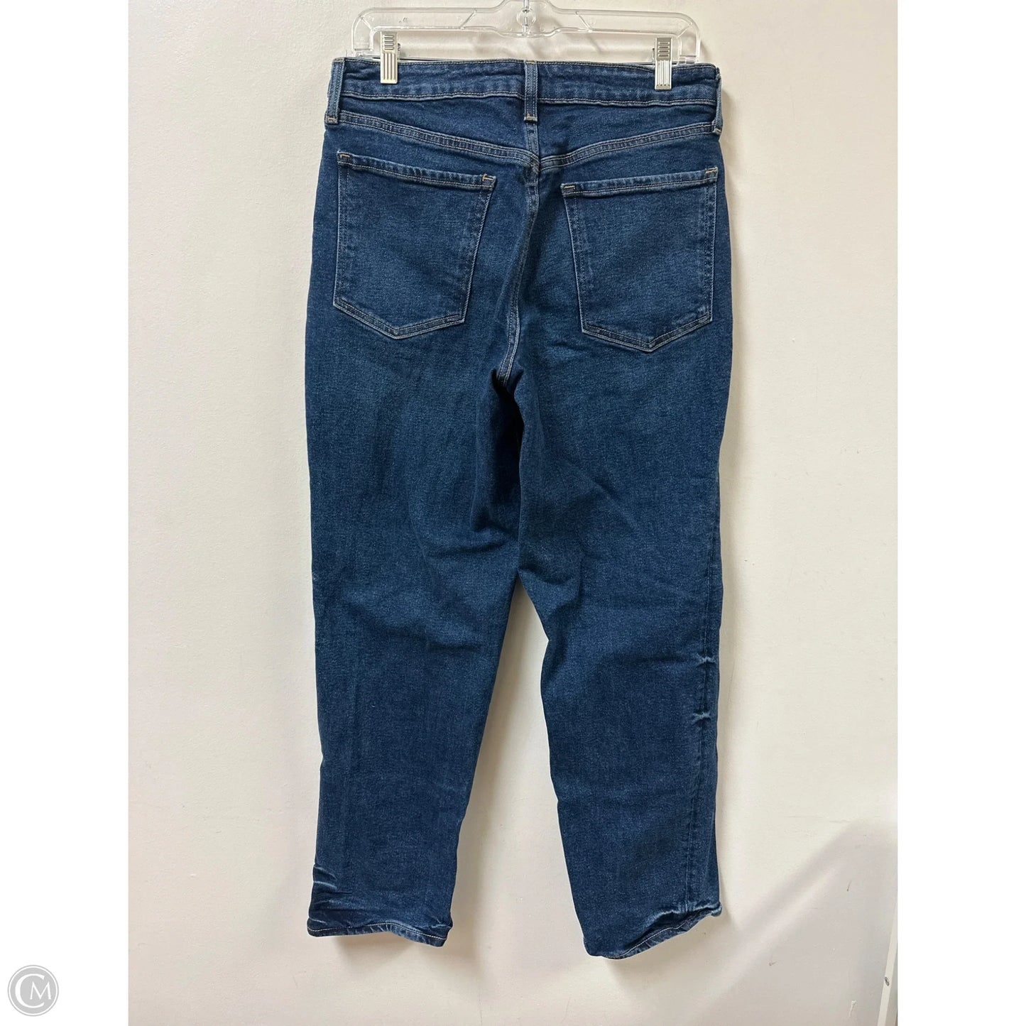 Jeans Straight By Old Navy In Blue Denim, Size: 12