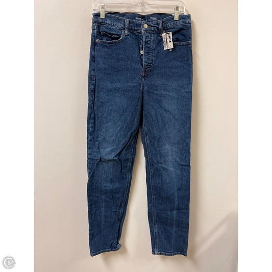 Jeans Straight By Old Navy In Blue Denim, Size: 8