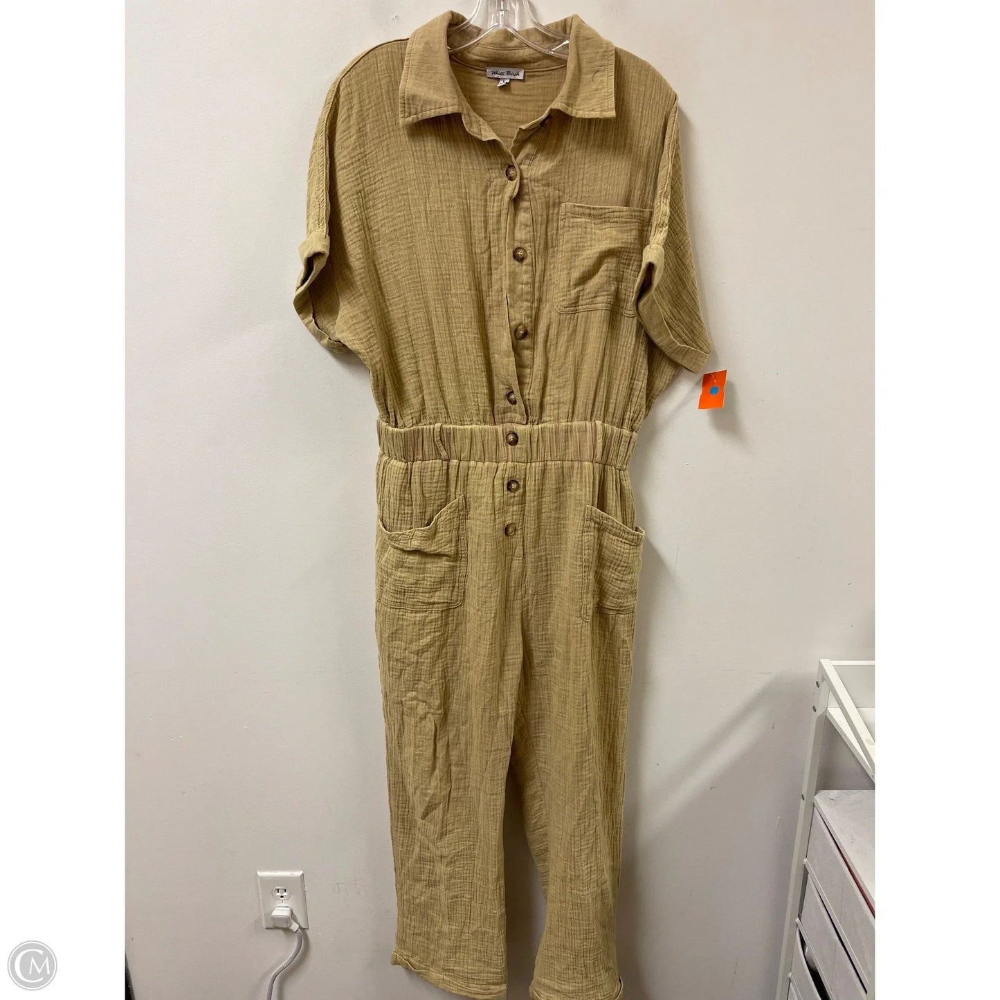 Jumpsuit By White Birch In Yellow, Size: L