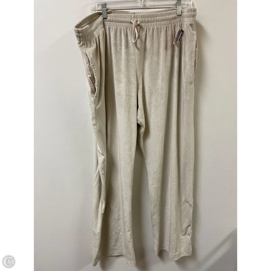 Pants Lounge By Pink In Cream, Size: 18