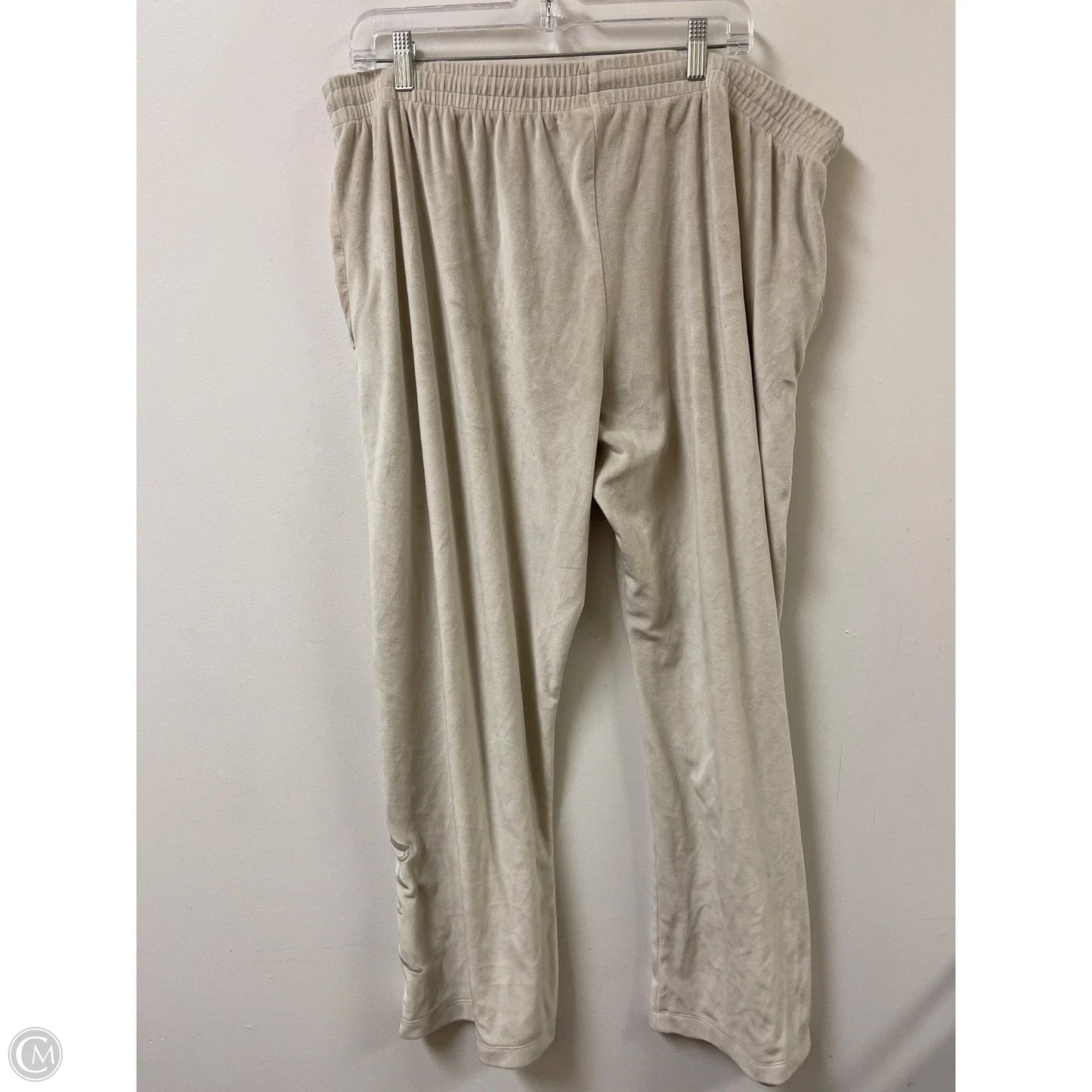 Pants Lounge By Pink In Cream, Size: 18