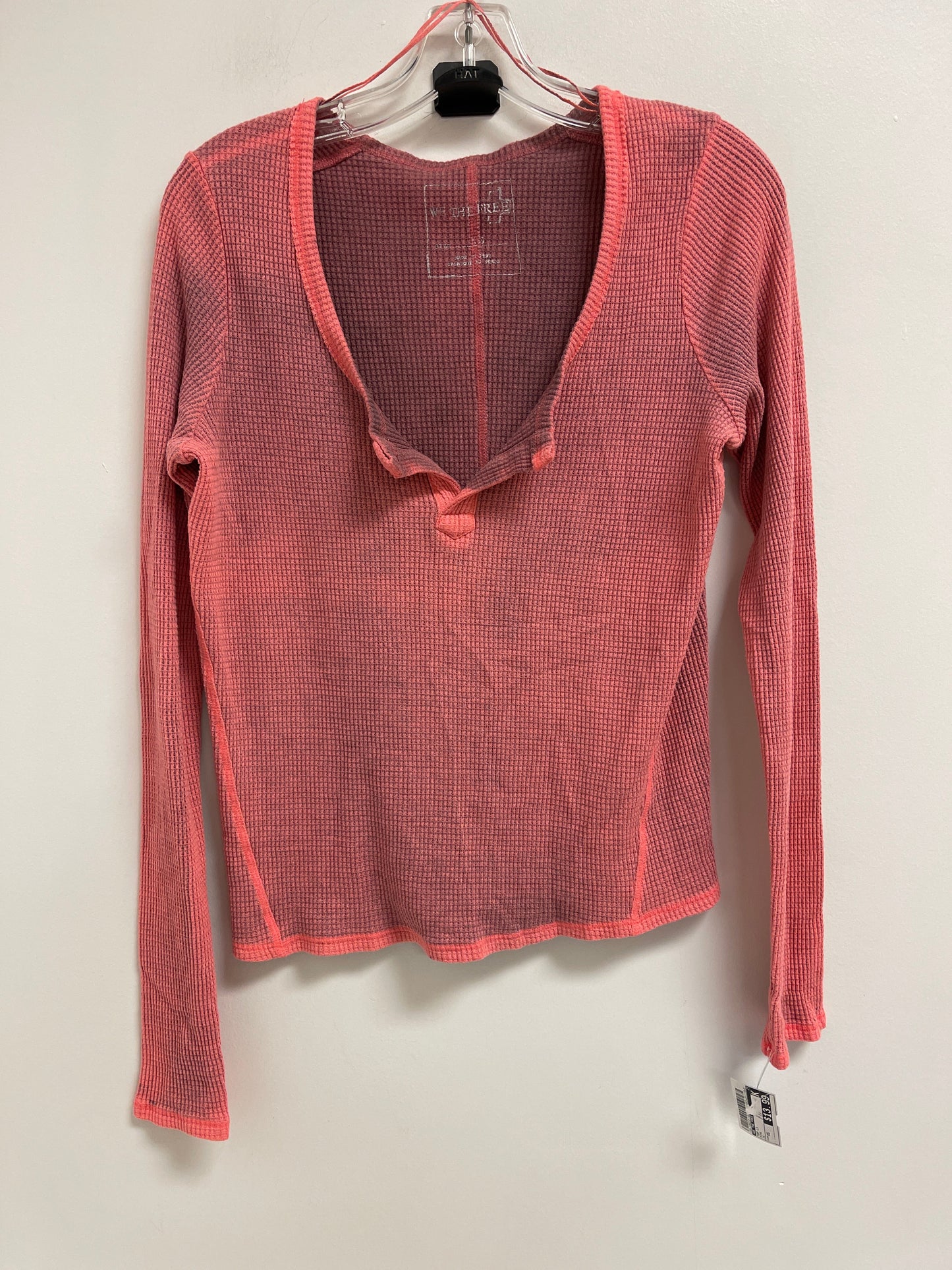 Top Long Sleeve By We The Free In Pink, Size: Xs