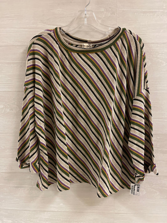 Top Long Sleeve By Blu Pepper  Size: M