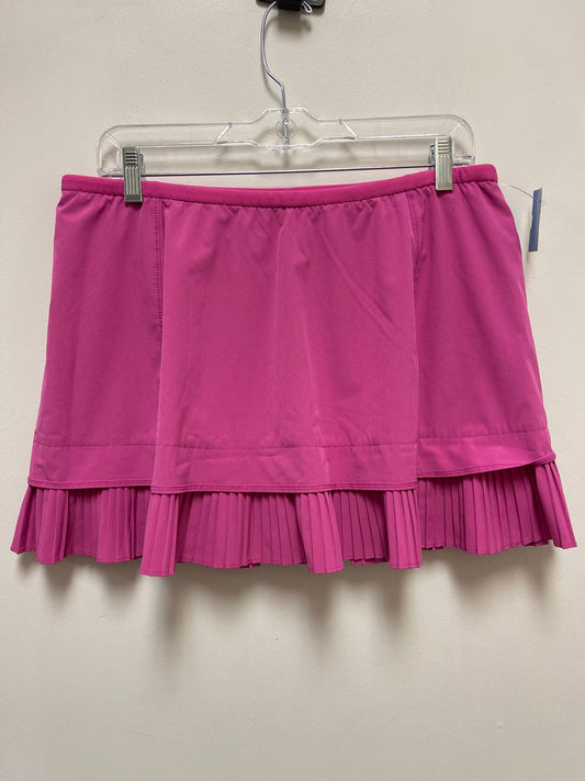 Athletic Skort By Clothes Mentor In Pink, Size: L