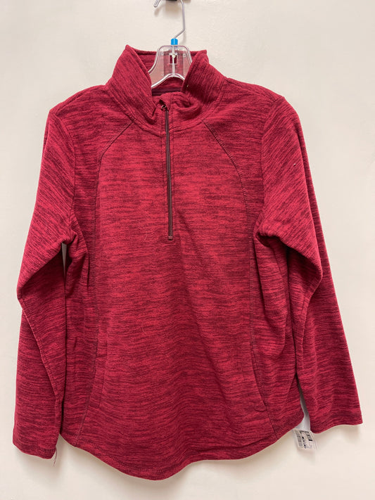 Jacket Fleece By St Johns Bay In Red, Size: M