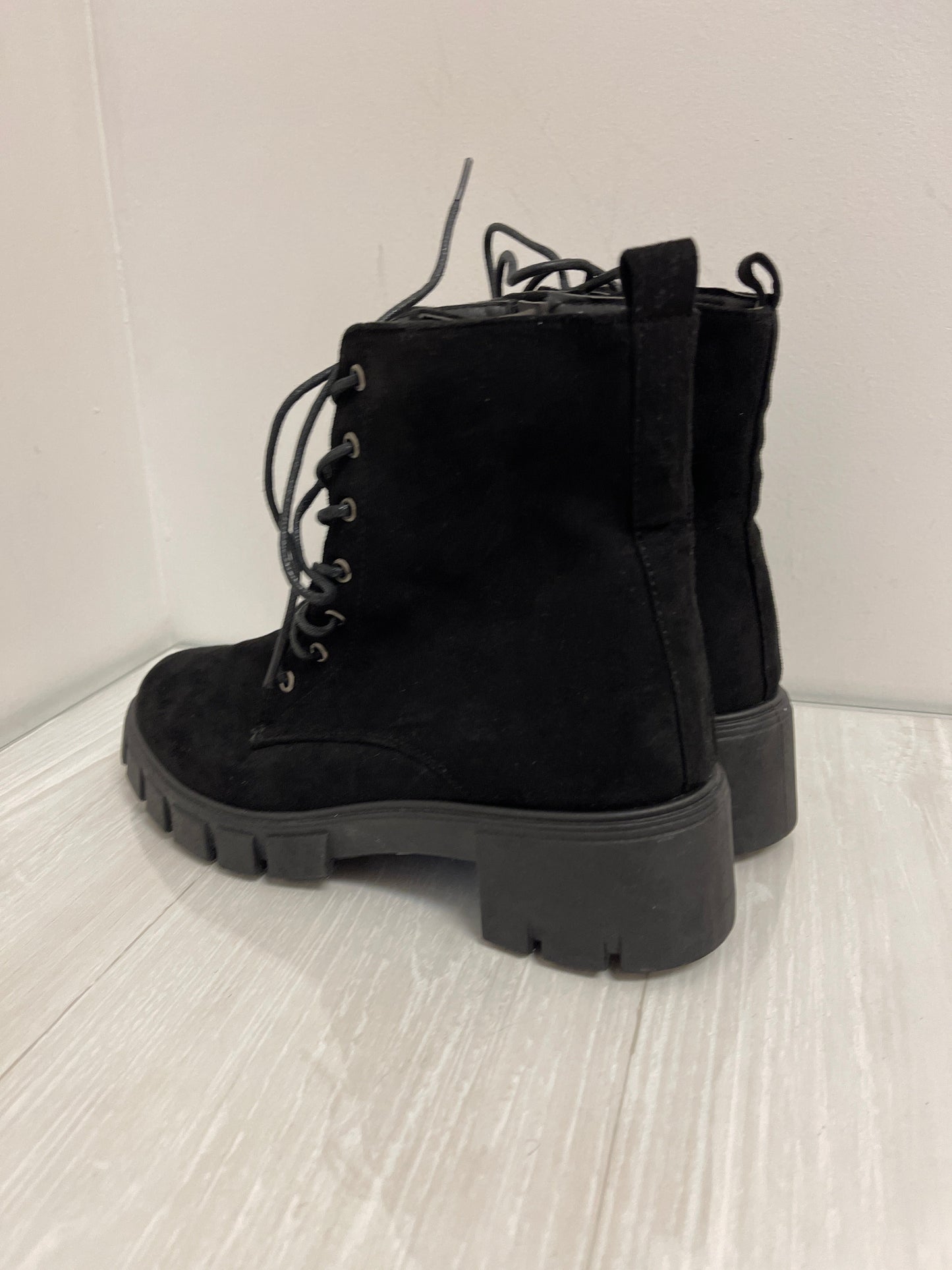 Boots Combat By Top Moda In Black, Size: 10