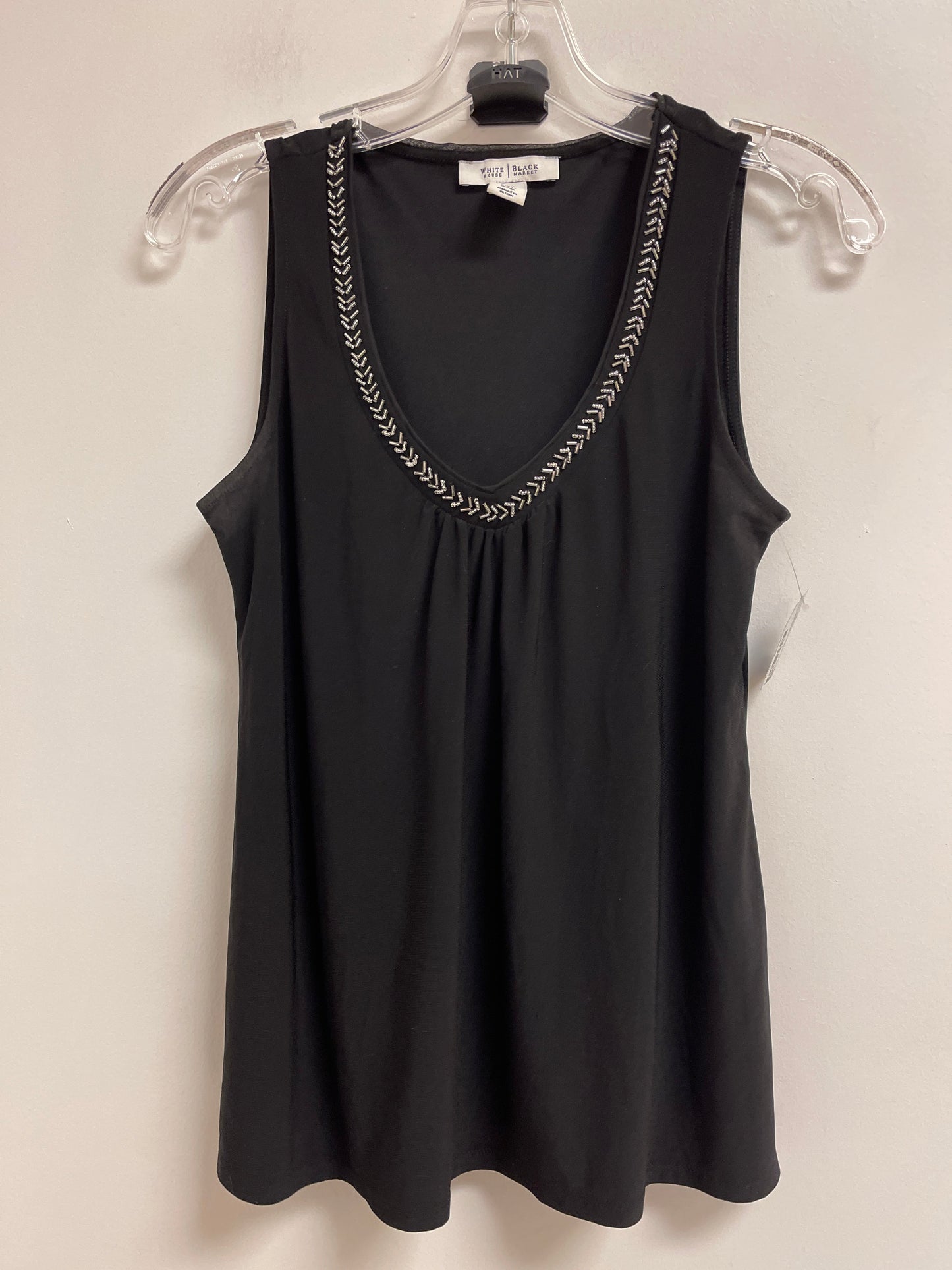 Top Sleeveless By White House Black Market In Black, Size: S